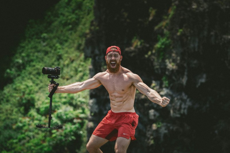 Why Men Produce More Testosterone at Night visual metaphor – confidence and energy
